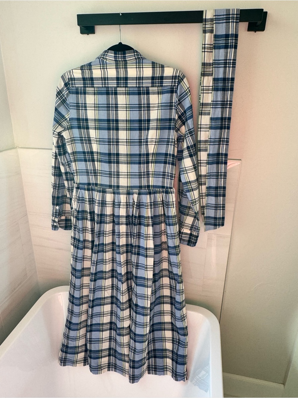 ANN MASHBURN Plaid Dress - Picture 2 of 7